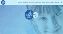 Desktop Screenshot of pignonbleu.org